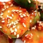 Spicy Korean Cucumber Salad