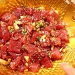 Hawaiian Poke Style Ahi