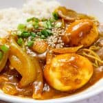 Grilled Egg Korean Curry