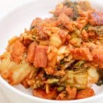 Korean Rice Balls - Kimchi Spam Filling